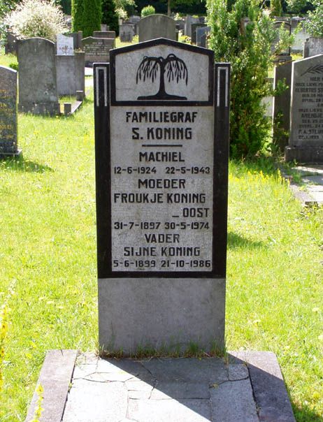 Afbeelding van graf of monument van Machiel Koning