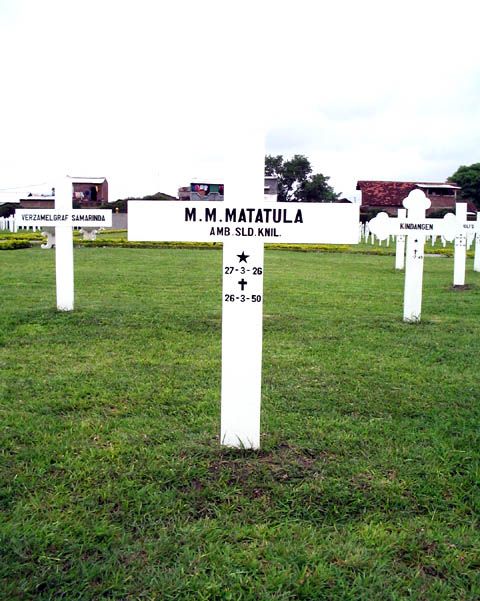 Afbeelding van graf of monument van Matheus Marthin Matatula