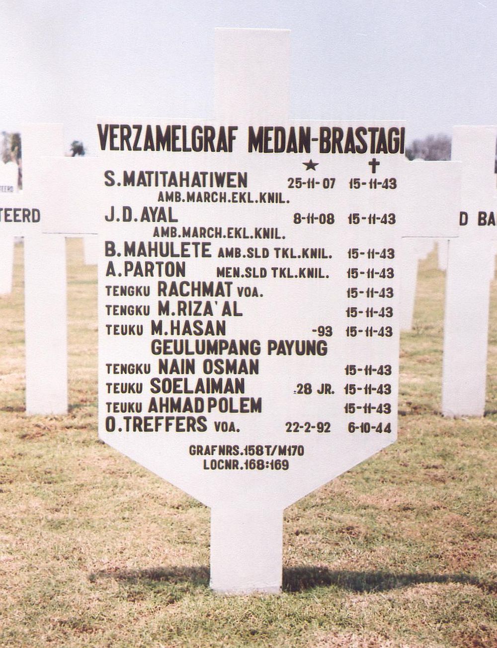 Afbeelding van graf of monument van Samuel Matitahatiwen