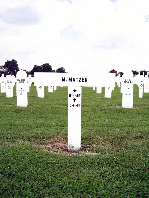 Afbeelding van graf of monument van M. Matzen