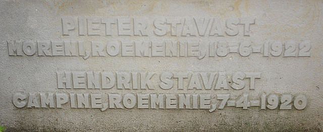 Afbeelding van graf of monument van Hendrik Stavast