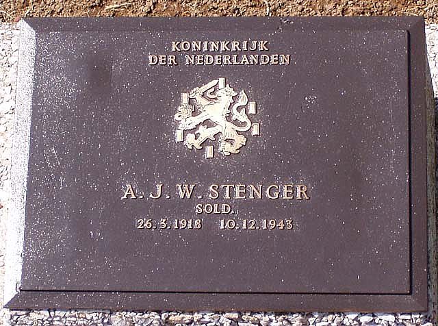 Afbeelding van graf of monument van Arnold Jan Willem Stenger