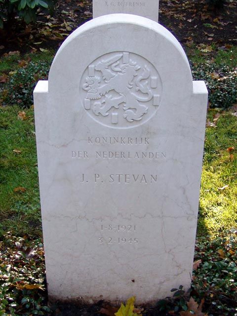 Afbeelding van graf of monument van Jacobus Petrus Stevan