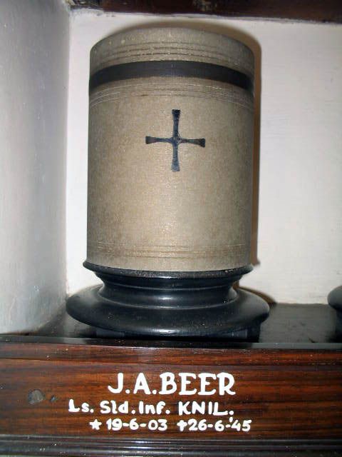 Afbeelding van graf of monument van Johan Alphons Beer