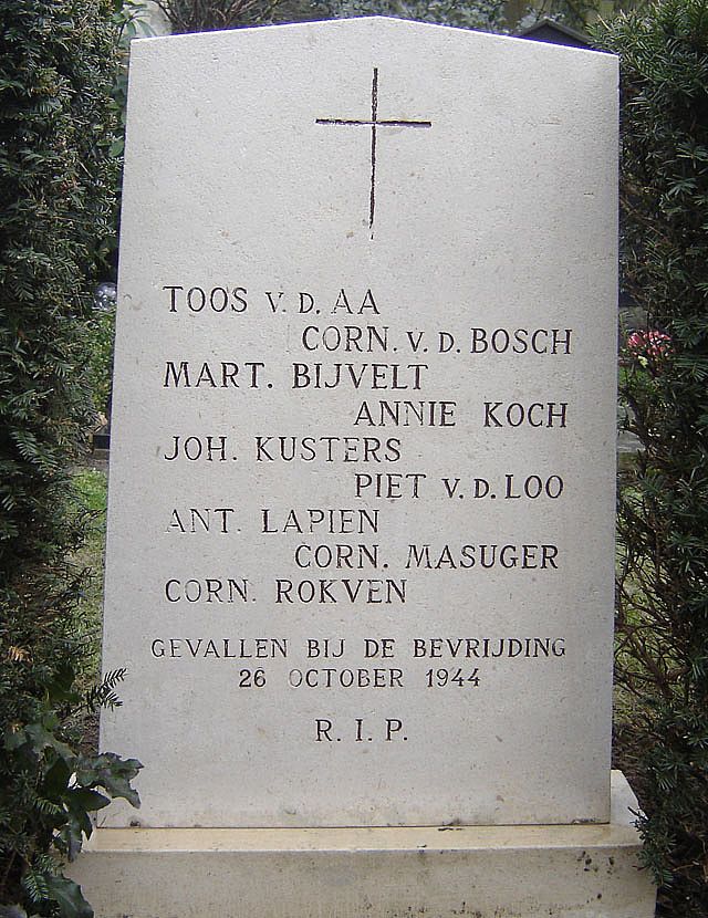 Afbeelding van graf of monument van Cornelis van der Bosch