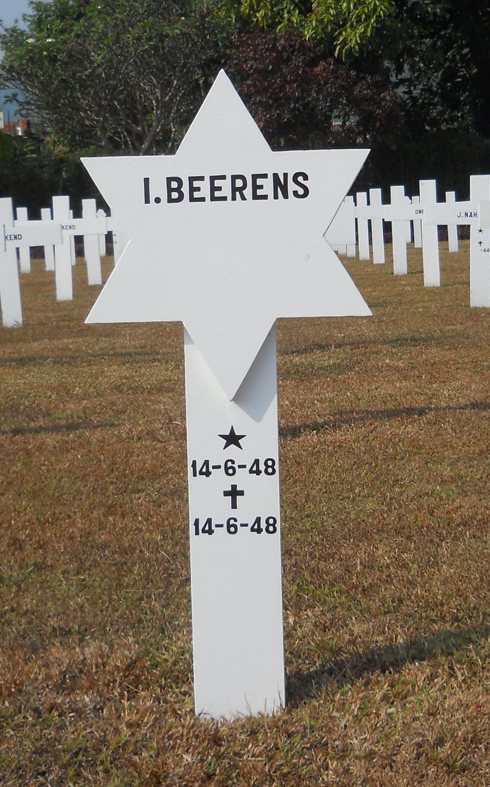 Afbeelding van graf of monument van Israël Beerens