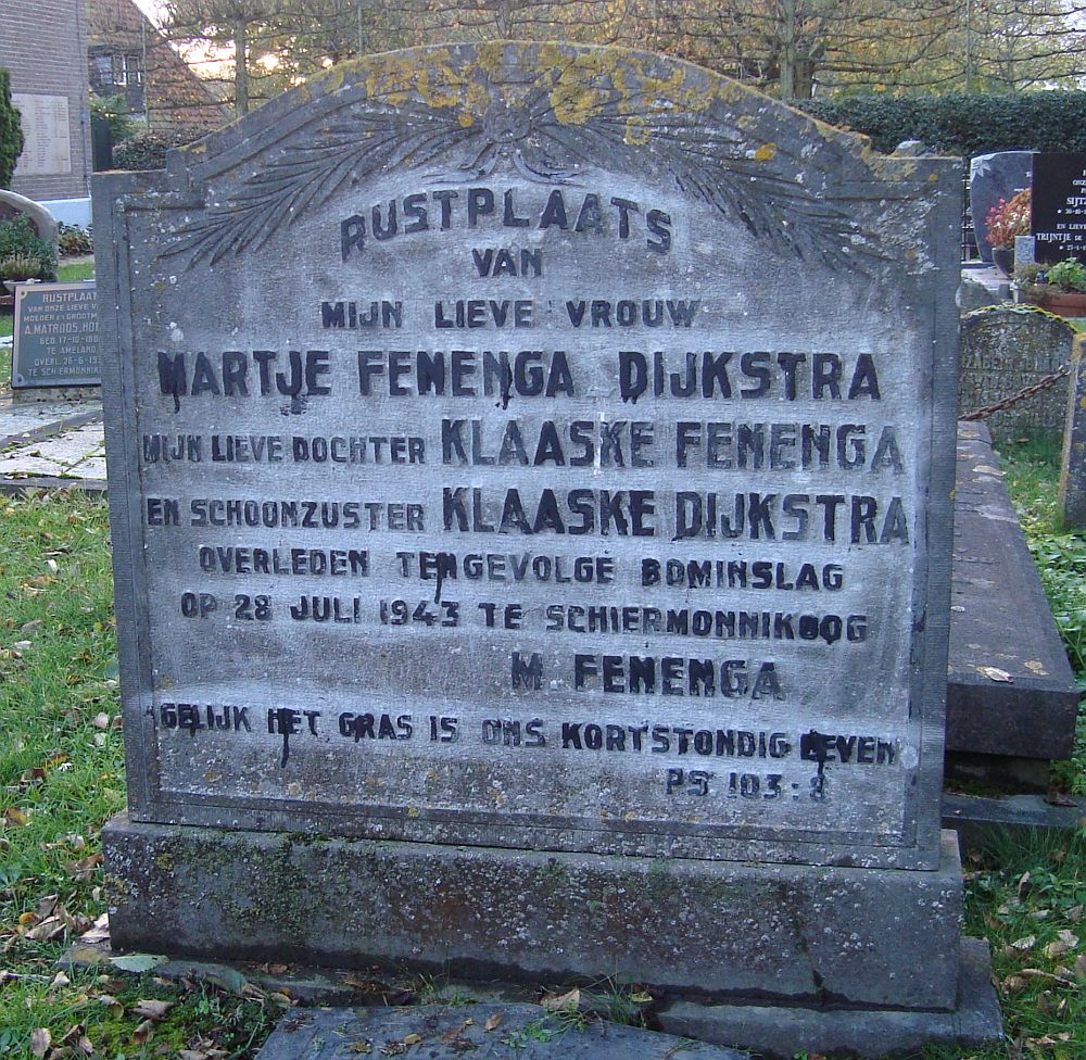 Afbeelding van graf of monument van Martje Fenenga-Dijkstra