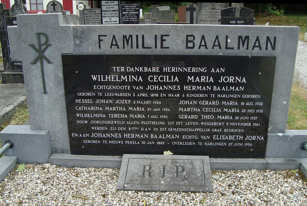 Afbeelding van graf of monument van Hessel Johan Jozef Baalman