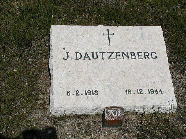 Afbeelding van graf of monument van Joseph Dautzenberg