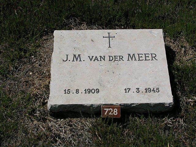 Afbeelding van graf of monument van Joseph Maria van der Meer