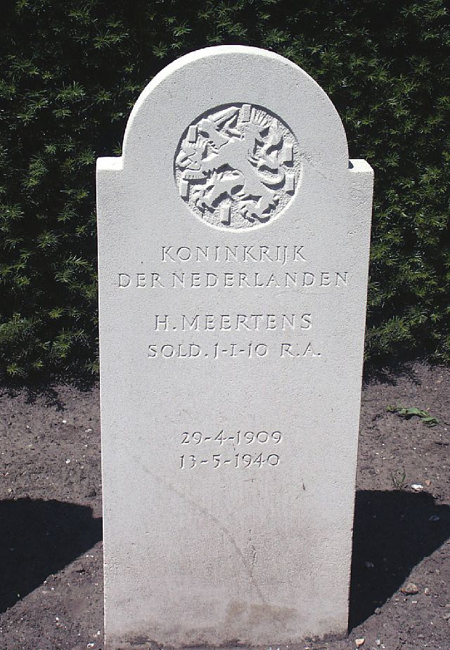 Afbeelding van graf of monument van Hendrik Meertens