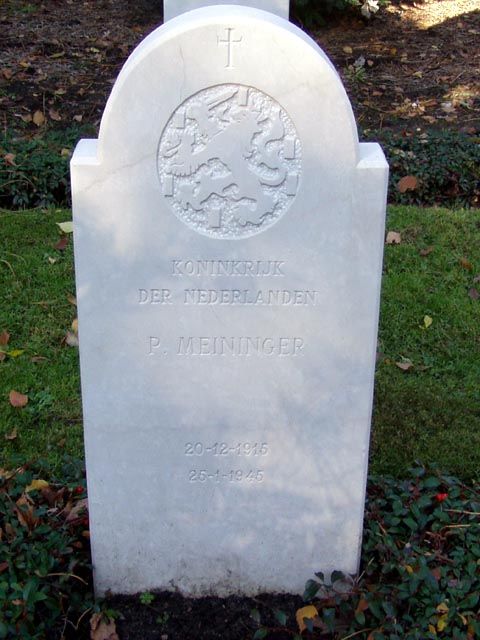 Afbeelding van graf of monument van Petrus Meininger
