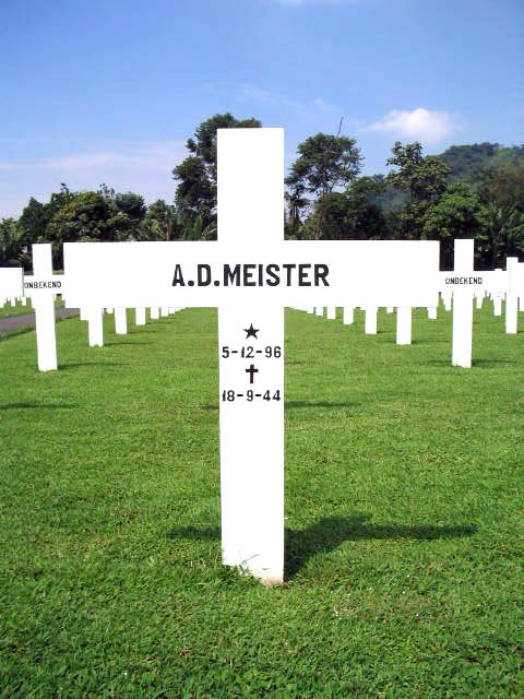Afbeelding van graf of monument van Anton Diderik Meister