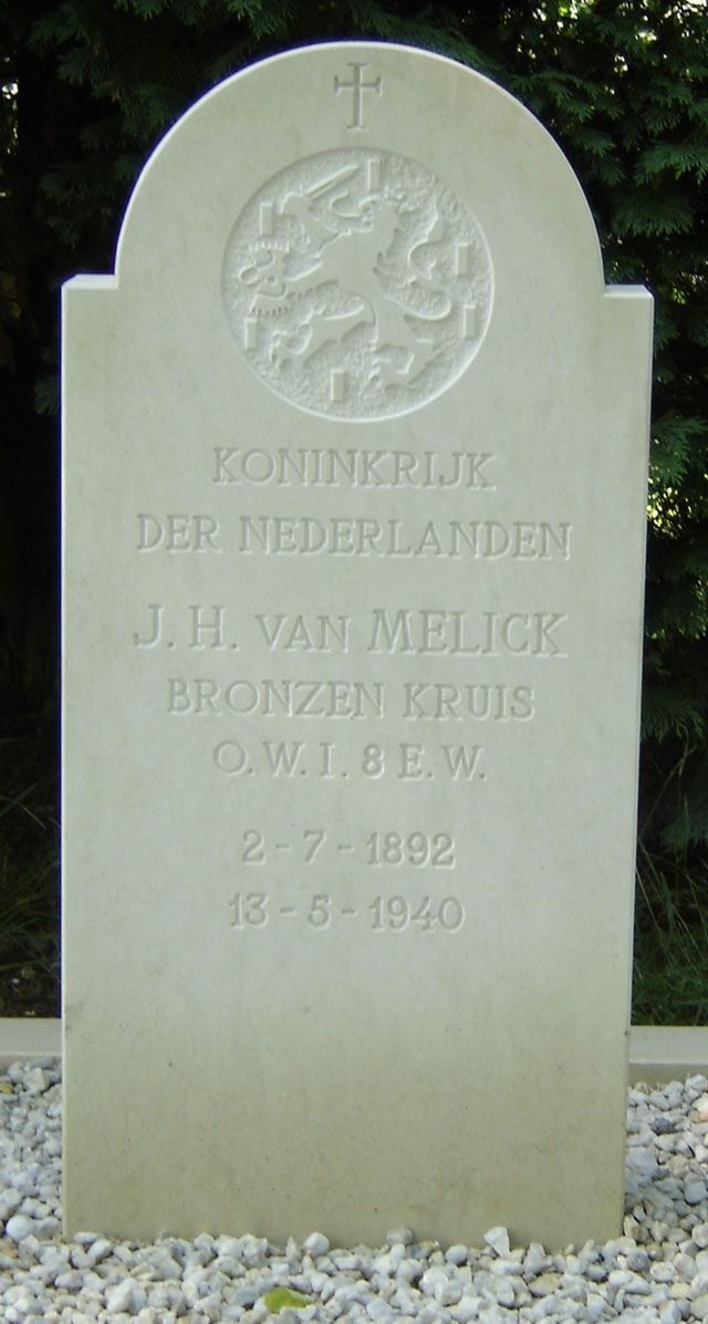 Afbeelding van graf of monument van Jacobus Hubertus van Melick
