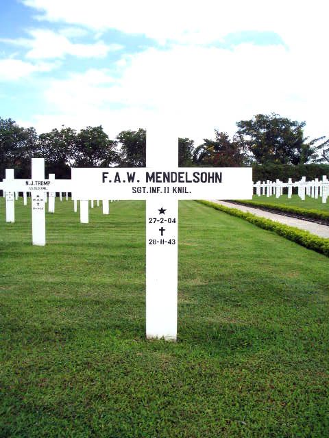 Afbeelding van graf of monument van Freddy Albert Wilhelm Mendelsohn