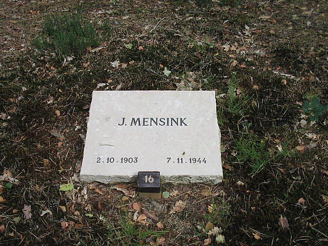 Afbeelding van graf of monument van Jan Mensink