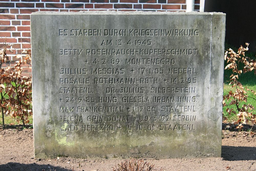 Afbeelding van graf of monument van Julius Messias