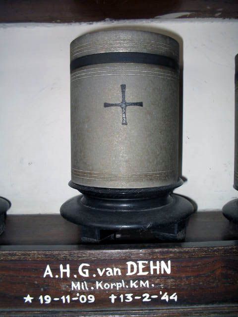 Afbeelding van graf of monument van Abraham Hessel Gijsbert van Dehn