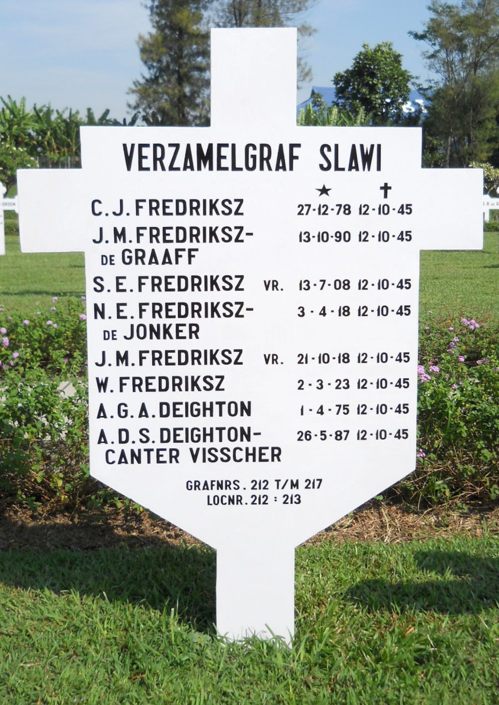 Afbeelding van graf of monument van Amalia Dorothea Susanna Deighton-Canter Visscher