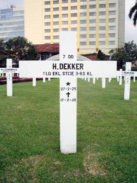 Afbeelding van graf of monument van Hendrikus Dekker