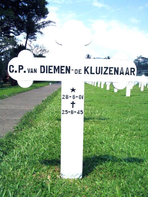 Afbeelding van graf of monument van Catharina Pieternella van Diemen-de Kluizenaar