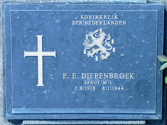 Afbeelding van graf of monument van Ferdinand Evert Diepenbroek