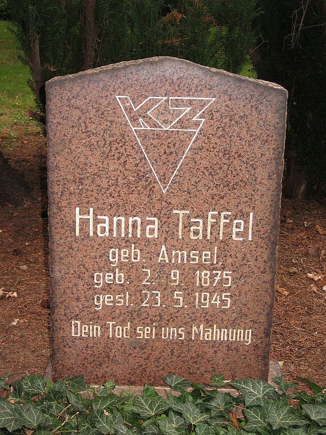 Afbeelding van graf of monument van Chana Taffel-Amsel