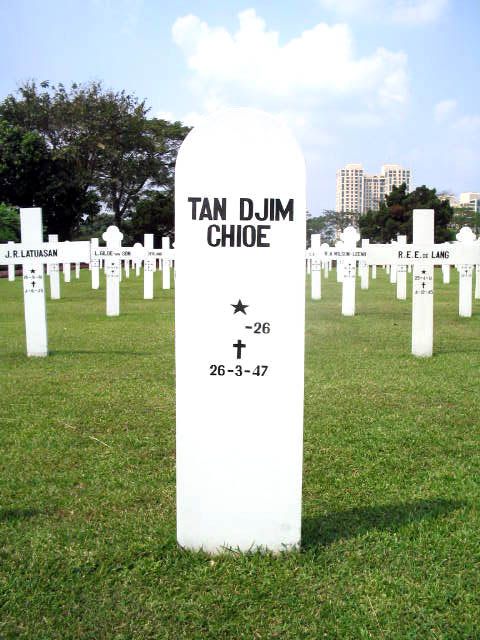 Afbeelding van graf of monument van Tan Djim Chioe
