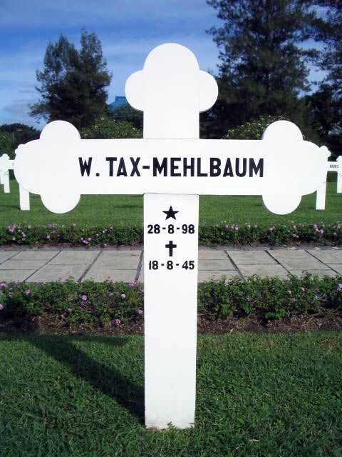 Afbeelding van graf of monument van Wilhelmina Tax-Mehlbaum