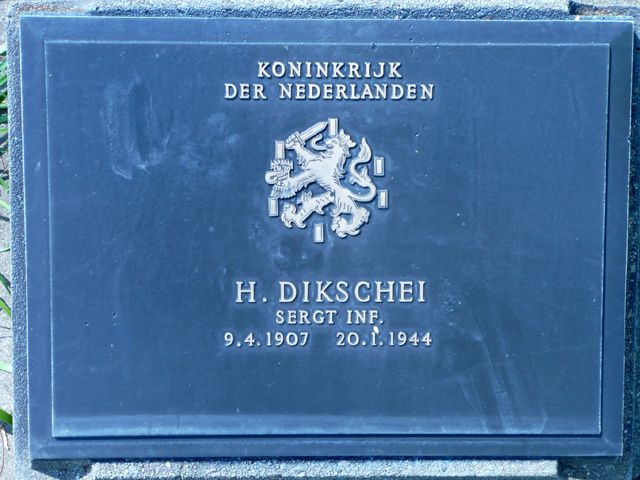 Afbeelding van graf of monument van Hendrik Dikschei