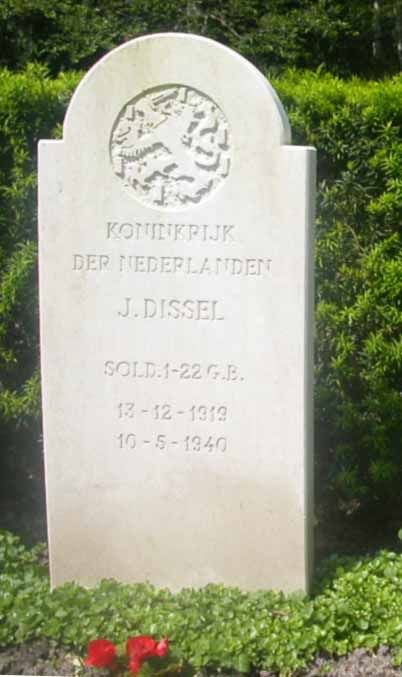 Afbeelding van graf of monument van Jan Dissel