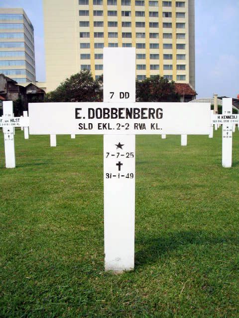 Afbeelding van graf of monument van Egbert Dobbenberg