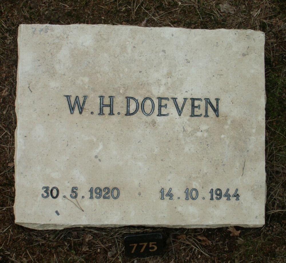 Afbeelding van graf of monument van Willem Hendrik Doeven