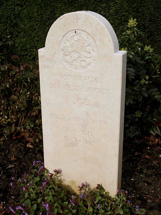 Afbeelding van graf of monument van Petrus Dols