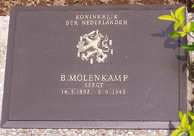 Afbeelding van graf of monument van Bernard Molenkamp