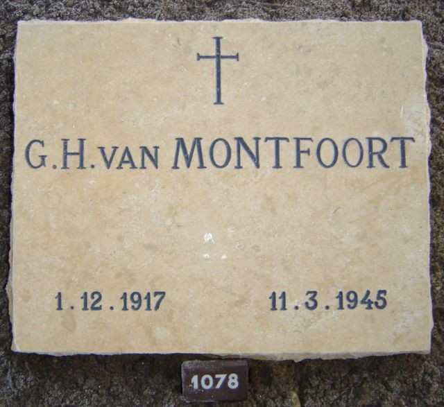 Afbeelding van graf of monument van Gerardus Hubertus van Montfoort