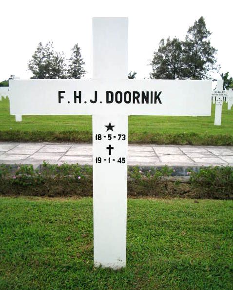 Afbeelding van graf of monument van Francois Herman Johan Doornik
