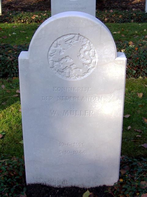 Afbeelding van graf of monument van Wietse Müller