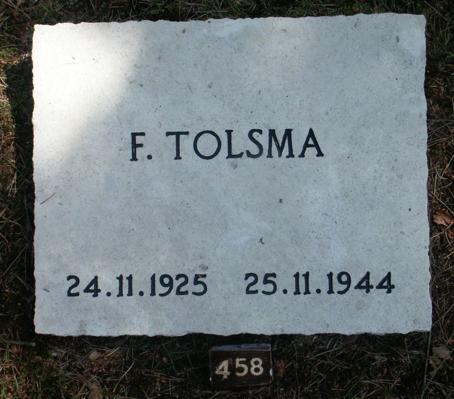 Afbeelding van graf of monument van Folkert Tolsma