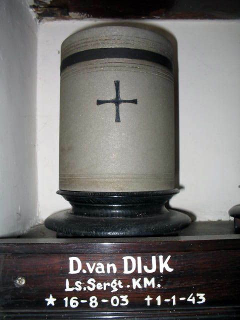 Afbeelding van graf of monument van Daniël van Dijk