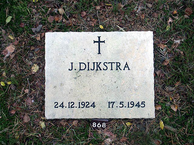 Afbeelding van graf of monument van Joseph Dijkstra