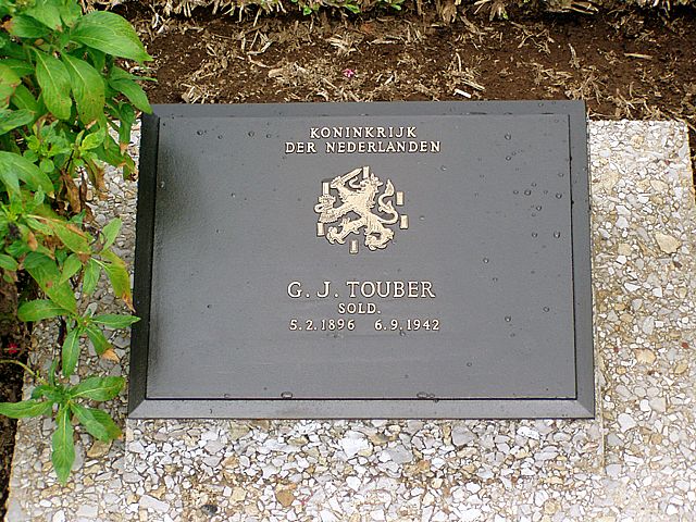 Afbeelding van graf of monument van Gerrit Jurriaan Touber