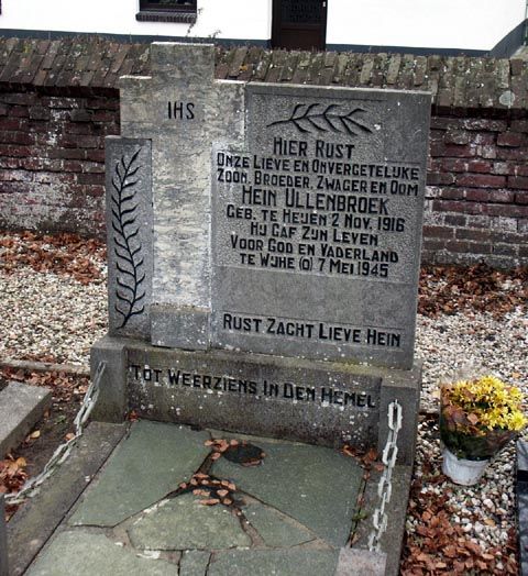 Afbeelding van graf of monument van Jan Hendrik Ullenbroek