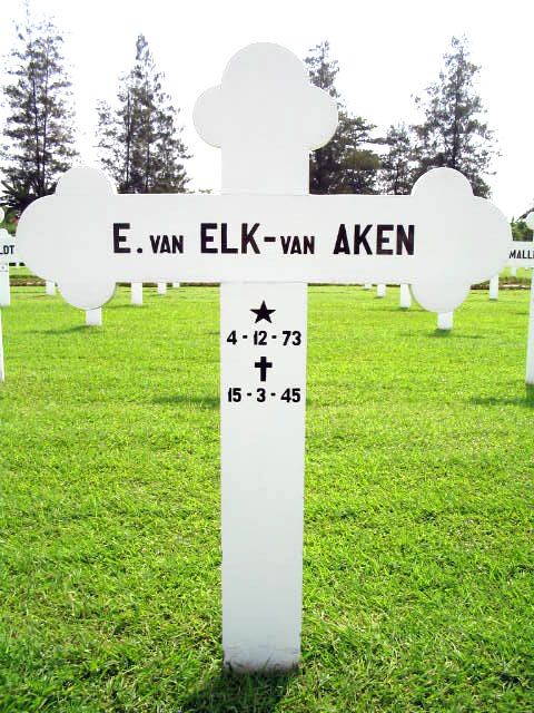 Afbeelding van graf of monument van Elisabeth van Elk-van Aken