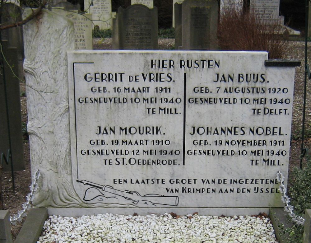 Afbeelding van graf of monument van Gerrit de Vries