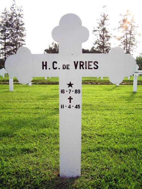 Afbeelding van graf of monument van Hermina Cornelia de Vries