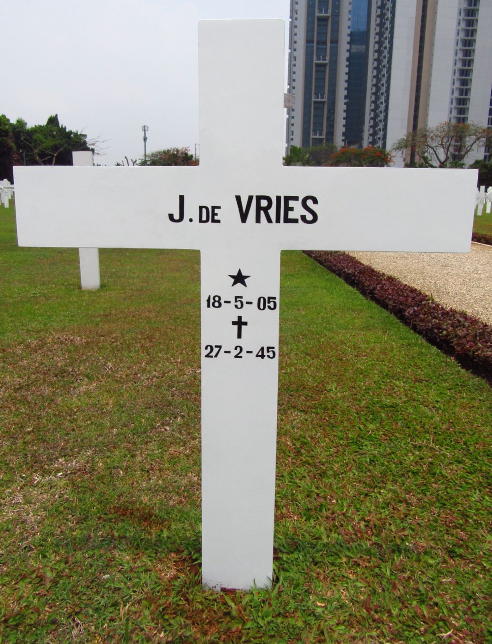 Afbeelding van graf of monument van Jacob de Vries