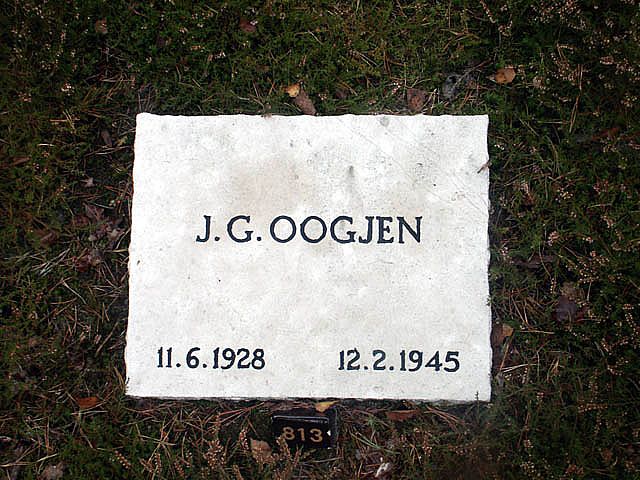 Afbeelding van graf of monument van Johannes Gerardus Oogjen