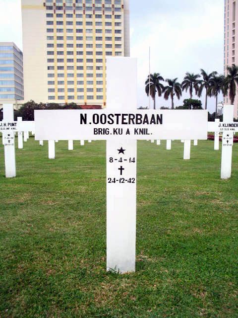 Afbeelding van graf of monument van Nicolaas Oosterbaan