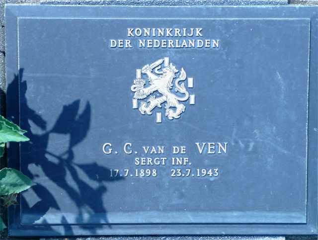 Afbeelding van graf of monument van Gijsbertus Cornelis van de Ven